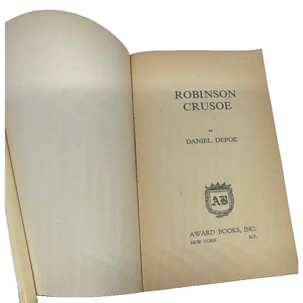 Daniel Dafoe - Robinson Crusoe Award Books Vintage Family Classics Vol 6 Kids